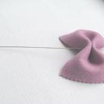 Wool Felt Brooch Pink - Re..